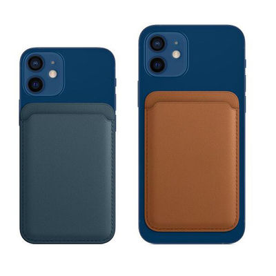 Snap Button Kulit Dompet Kertu Kasus 50 Gram Carry Storage Case Compact Desain Ringan Ideal Untuk Profesional Bisnis