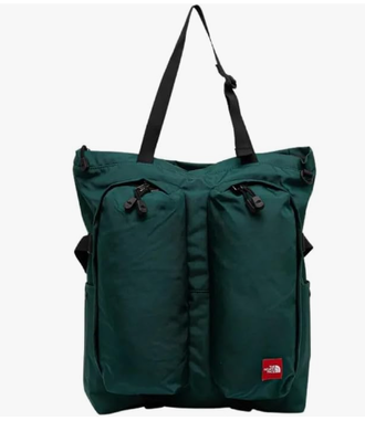 Unisex kotak merah Tote Tas