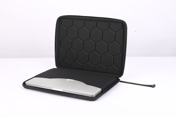 Air tahan EVA Laptop Sleeve 13 Inch Kasus pelindung dengan tahan lama 1680d Polyester permukaan untuk aman membawa