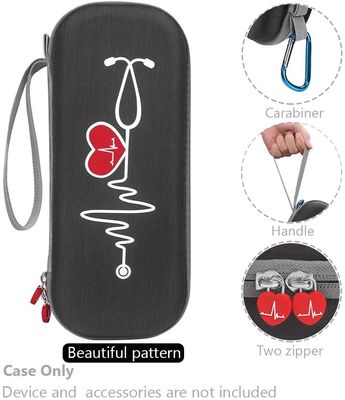 Kit pertolongan pertama kelas medis portabel dengan shockproof waterproof EVA foam case yang dirancang untuk perlindungan stetoskop dan mudah dibawa