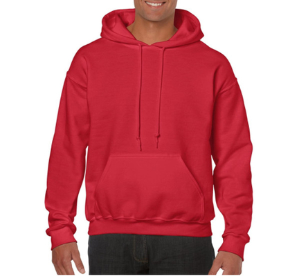 50% Katun 50% Poliester Preshrunk Fleece Knit Pakaian Olahraga Pakaian Campuran Berat 8Oz