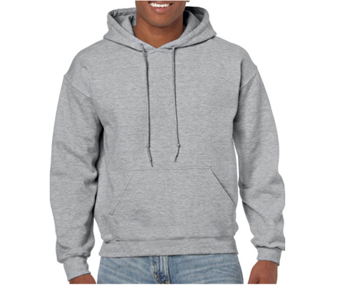 50% Katun 50% Poliester Preshrunk Fleece Knit Pakaian Olahraga Pakaian Campuran Berat 8Oz