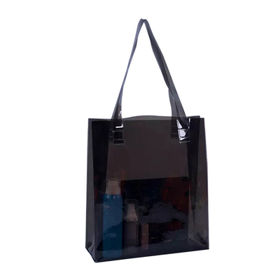 Transparan Tote PVC Tas Penyimpanan Kosmetik Cuci Case untuk Makeup Perjalanan