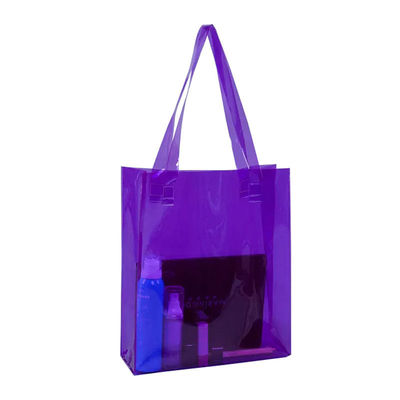 Transparan Tote PVC Tas Penyimpanan Kosmetik Cuci Case untuk Makeup Perjalanan