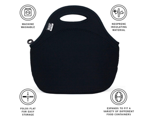 Gourmet Getaway Soft Neoprene Lunch Tote Bag Ringan Terisolasi Dapat Digunakan Kembali