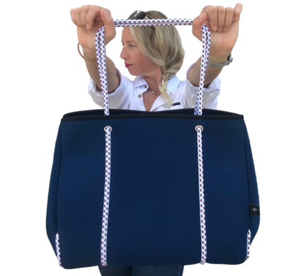 Tas Tote Neoprene Besar Wanita Ringan untuk Gym Perjalanan Pantai