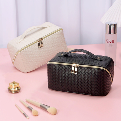 Tas Tote Kosmetik Kulit PU Fashion