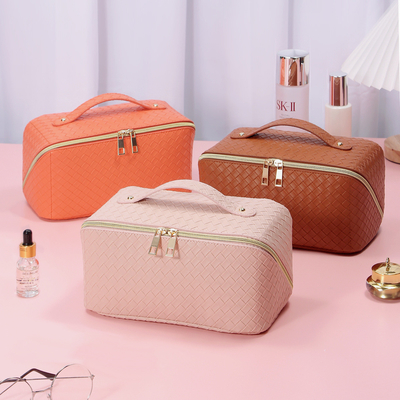 Tas Tote Kosmetik Kulit PU Fashion