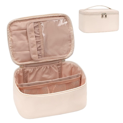 PU Kulit Waterproof Tas Kosmetik penyimpanan Tas tangan