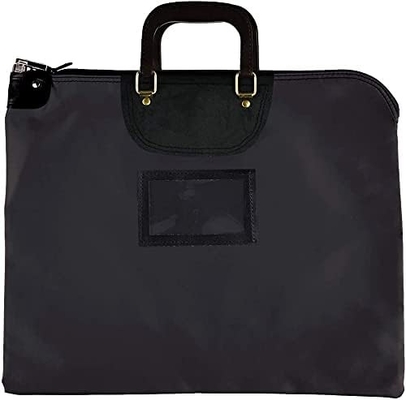 Amazon hotsales Waterproof Cash Bag dengan Kunci dan 2 Kunci, Kunci Kantong Kurir dengan Genggam