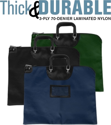 Amazon hotsales Waterproof Cash Bag dengan Kunci dan 2 Kunci, Kunci Kantong Kurir dengan Genggam