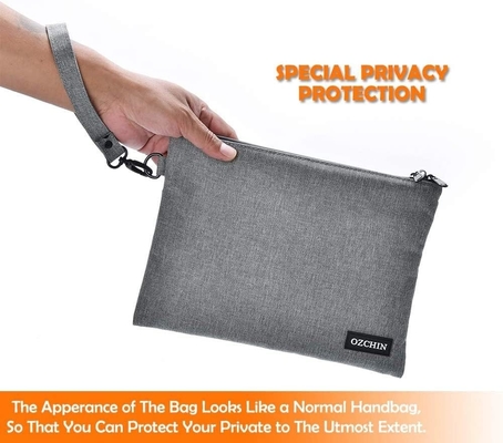 Tas Uang Panas dengan Kunci, Tas Bank Kunci, Tas Uang untuk Uang Tunai, Tas Waterproof untuk Uang Tunai Dengan Zipper, untuk Uang Tunai, Seluler
