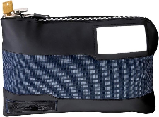 Tas Uang Panas dengan Kunci, Tas Bank Kunci, Tas Uang untuk Uang Tunai, Tas Waterproof untuk Uang Tunai Dengan Zipper, untuk Uang Tunai, Seluler