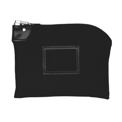 12W X 9H - LOCKING DEPOSIT BAG - 14OZ kanvas kapas