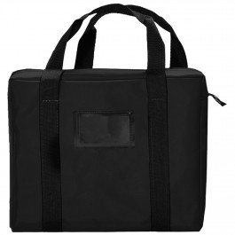 STOCK HANDLED Briefcase COURIER BAG W/ Framed Card Holder - 18W X 14H X 4D