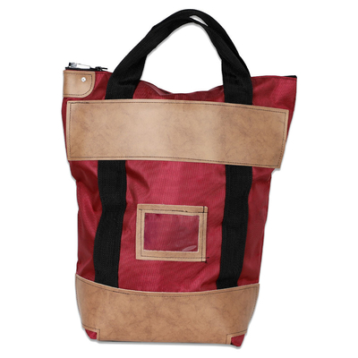1000D Nylon BLOCKING tahan air mata tas bank tas file tas kurir tas - 16W X 18H X 7D - Disesuaikan