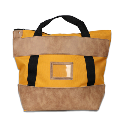 1000d Nylon Dengan Kulit Kunci Kantong Kurir - 22w X 18h X 7d - Made-to-Order
