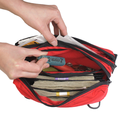 Tas yang buruk kantong ganti tas besar kapasitas Nylon FANNY PACK - Custom made
