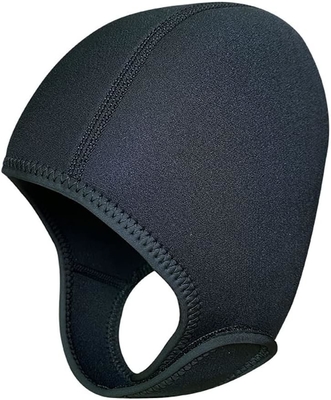 2.5mm Neoprene Dive Cap Surf Cap,Topi Renang,Topi Termal Wetsuit Hood dengan Tali Chin,Topi tahan angin untuk Surfing Kayak Raf