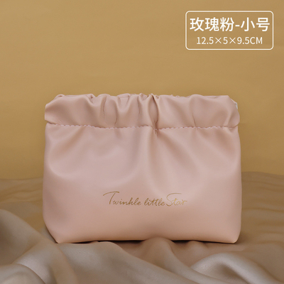 PU tas penyimpanan lipstik tangan dengan tangan dengan handuk menstruasi tas lipstik penggantian krim make-up tas perjalanan tas toilet