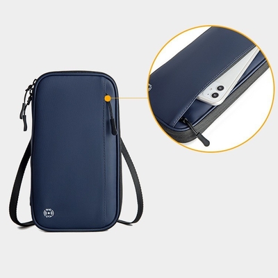Tas SIM MULTI-FUNKSIONAL BARU untuk perjalanan luar negeri tas dokumen portabel tahan air RFID leher multi-kartu