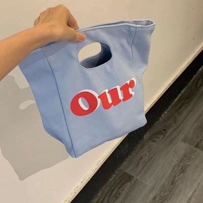 Fashion Niche Desain Cute Clutch Bag TOTE BAG Casual Pendatang LUNCH BOX BAG MAKEUP BAG penyimpanan BAG