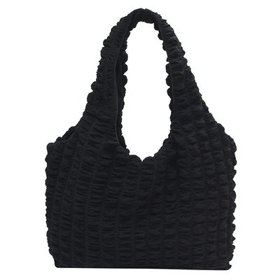NEW FEMALE CLOUD PUFF BLOWER BAG BAG KELUARAN wanita kanvas musim panas tas tangan sederhana
