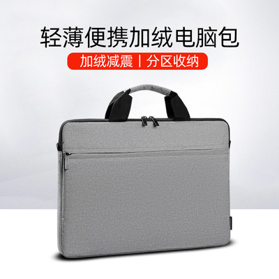 Tas Laptop 14/15.6-inci Tas Tangan Tepal Buktinya, Buktinya dan Buktinya Kertas Komputer