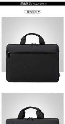 Tas Laptop 14/15.6-inci Tas Tangan Tepal Buktinya, Buktinya dan Buktinya Kertas Komputer
