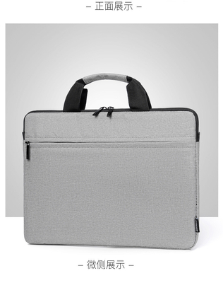 Tas Laptop 14/15.6-inci Tas Tangan Tepal Buktinya, Buktinya dan Buktinya Kertas Komputer