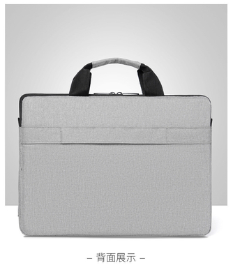 Tas Laptop 14/15.6-inci Tas Tangan Tepal Buktinya, Buktinya dan Buktinya Kertas Komputer