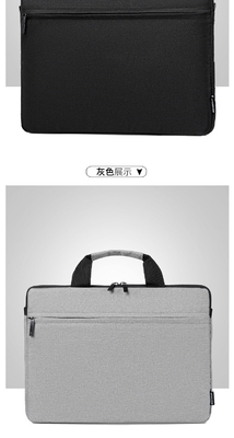 Tas Laptop 14/15.6-inci Tas Tangan Tepal Buktinya, Buktinya dan Buktinya Kertas Komputer
