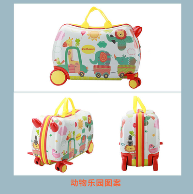 BOX TROLLEY MULTI-FUNCTIONAL anak-anak NEW RIDING Koper MULTI-WHEEL CARTOON bayi Koper Riding