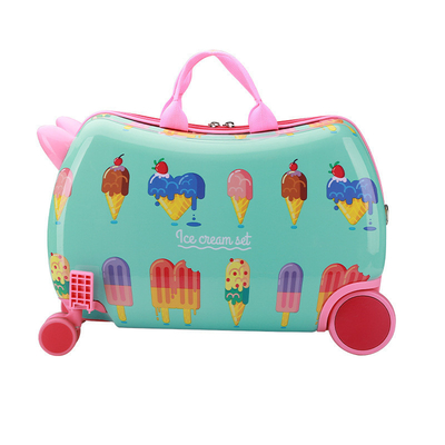 BOX TROLLEY MULTI-FUNCTIONAL anak-anak NEW RIDING Koper MULTI-WHEEL CARTOON bayi Koper Riding