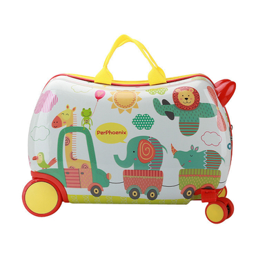 BOX TROLLEY MULTI-FUNCTIONAL anak-anak NEW RIDING Koper MULTI-WHEEL CARTOON bayi Koper Riding