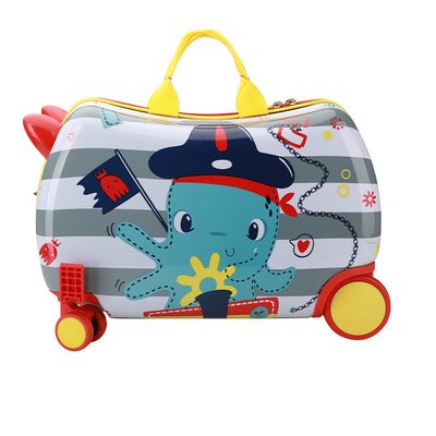 BOX TROLLEY MULTI-FUNCTIONAL anak-anak NEW RIDING Koper MULTI-WHEEL CARTOON bayi Koper Riding