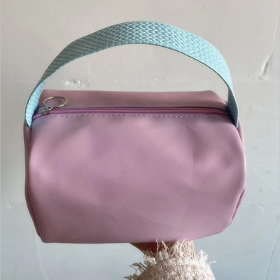 BAG MAKEUP PORTABLE BARU KAPASITAS besar CANDY COLOR BAG TOILETRI PORTABLE SUNDRIES ORGANISASI BAG MAKEUP penyimpanan