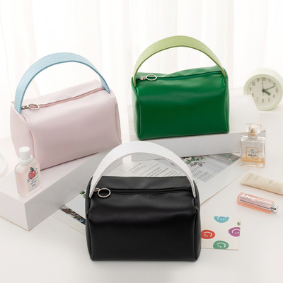 BAG MAKEUP PORTABLE BARU KAPASITAS besar CANDY COLOR BAG TOILETRI PORTABLE SUNDRIES ORGANISASI BAG MAKEUP penyimpanan