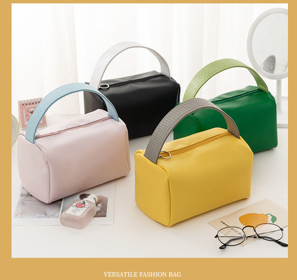 BAG MAKEUP PORTABLE BARU KAPASITAS besar CANDY COLOR BAG TOILETRI PORTABLE SUNDRIES ORGANISASI BAG MAKEUP penyimpanan