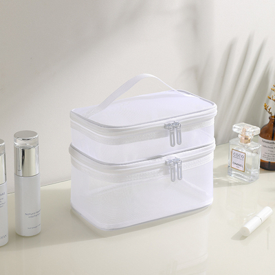 BAG MAKEUP GAUZE BARU KAPASITAS BESAR BAG TOILETRI PORTABLE SIMPLE BAG GANDANG BAG kosmetik portabel