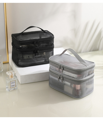 BAG MAKEUP GAUZE BARU KAPASITAS BESAR BAG TOILETRI PORTABLE SIMPLE BAG GANDANG BAG kosmetik portabel