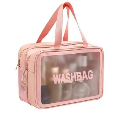 Kapasitas besar pemisahan kering dan basah tas make-up kosmetik portabel wanita tas penyimpanan 2024 tas toilet baru tas perjalanan