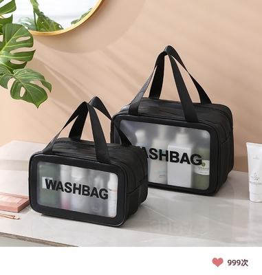 Kapasitas besar pemisahan kering dan basah tas make-up kosmetik portabel wanita tas penyimpanan 2024 tas toilet baru tas perjalanan