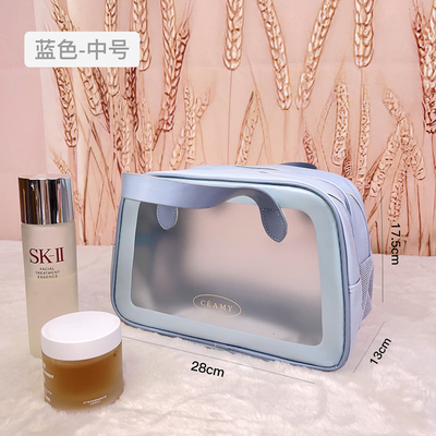Kapasitas besar pemisahan kering dan basah tas make-up kosmetik portabel wanita tas penyimpanan 2024 tas toilet baru tas perjalanan