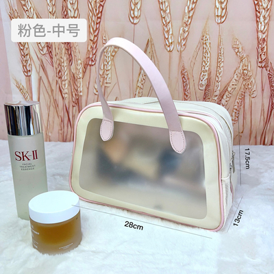 Kapasitas besar pemisahan kering dan basah tas make-up kosmetik portabel wanita tas penyimpanan 2024 tas toilet baru tas perjalanan