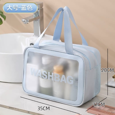 Kapasitas besar pemisahan kering dan basah tas make-up kosmetik portabel wanita tas penyimpanan 2024 tas toilet baru tas perjalanan