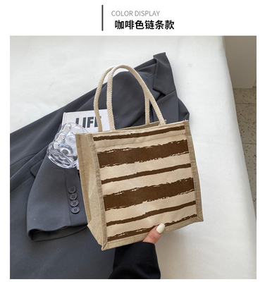 TOTE BAG CANVAS BAG CANVAS GIRL TOTE INS PORTABLE BENTO LUNCH BOX WORK baru dicetak
