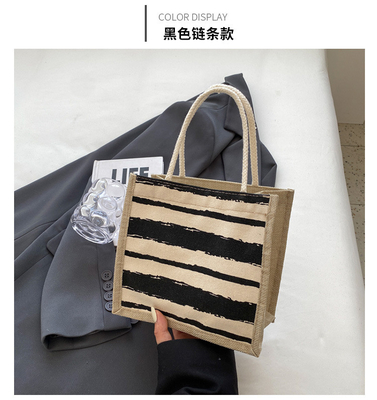 TOTE BAG CANVAS BAG CANVAS GIRL TOTE INS PORTABLE BENTO LUNCH BOX WORK baru dicetak