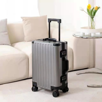 Semua ALUMINUM MAGNESIUM ALLOY BAGAGE Wanita dan Pria ALUMINUM ALLOY ROD BOX ALUMINUM Frame 26 "Koper logam