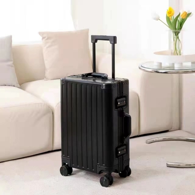 Semua ALUMINUM MAGNESIUM ALLOY BAGAGE Wanita dan Pria ALUMINUM ALLOY ROD BOX ALUMINUM Frame 26 "Koper logam
